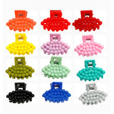 Unique Design Hair Claw Clips - 12 Pcs (C130)